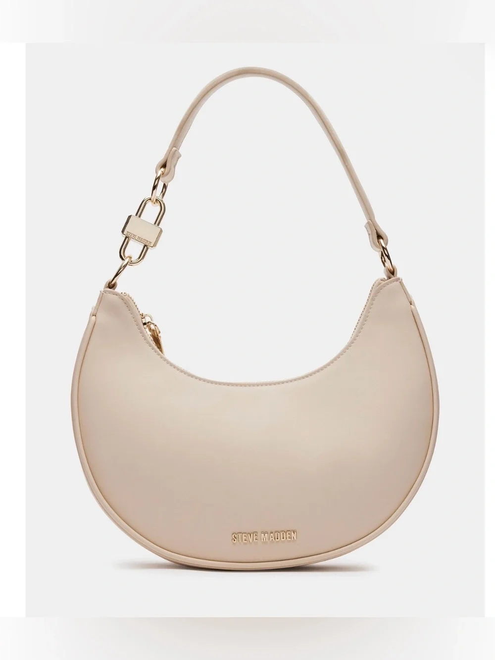Steve Madden Lohan Sm Hobo Bag. Sand/Gold.